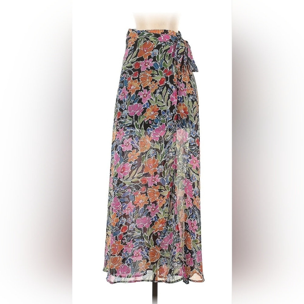 Long Wrapped Skirt, Size S